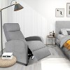 NicBex PU Leather Recliner Chair with Sturdy Feet,Massage Chairs with Massage and Lumbar Support,Modern Reclining Chairs for Living Room - 2 of 4