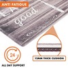 OPUX Anti Fatigue Kitchen Floor Mat, Reversible Waterproof Non Slip Comfort Pad Office Home - 4 of 4