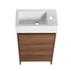 ChicFurnit Bathroom Vanities Modern Vanity with Sleek Design and Ample Storage for Bathroom Spaces, Brown,18.11”*10”*33.5" - 3 of 4