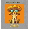 My Dad Is A Real Fungi Dad Jokes for Father's Day Adult Crew Neck Short Sleeve Tee - 2 of 2