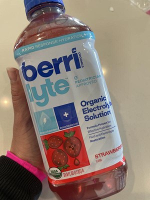 Berri Lyte Organic Plant-based Electrolyte Drink Solution - Strawberry ...