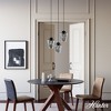 Hunter Fans 12.5" Vidria Ceiling Light Matte Black Finish - Modern Pendant Cluster with 3 Glass Lights for Indoor Use - 3 of 4