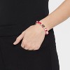 Little Words Project Minnie Stacker Beaded Bracelet - Red Polka Dot - 2 of 4