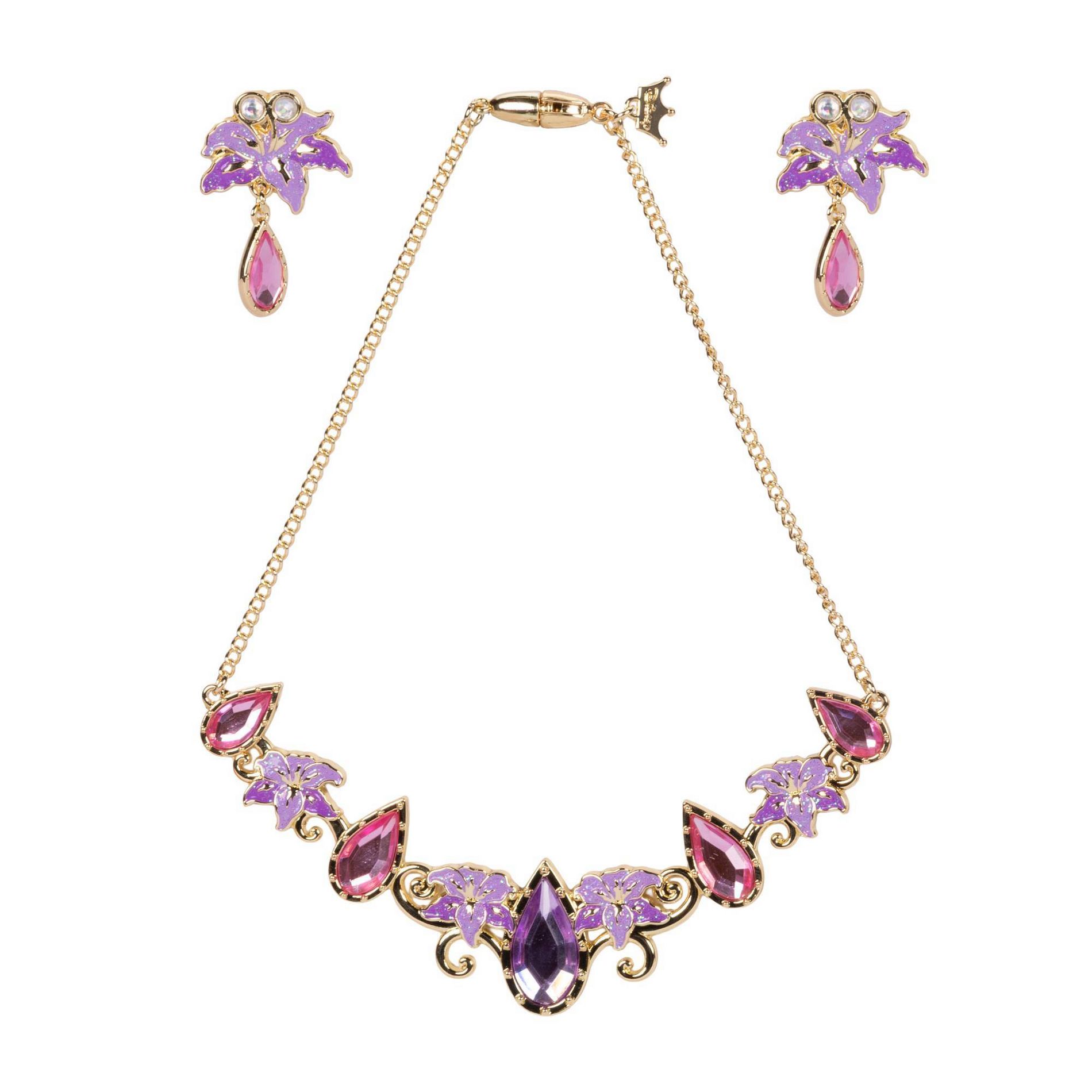 Disney Princess Rapunzel Jewelry Set Costume Accessories
