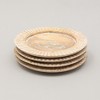 Gulches White Sunflower-Shaped Wood 13 in Decorative Bowls 1 Pack - 3 of 4