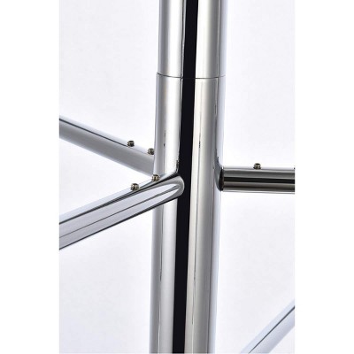 Carmella Chrome 6-Light Metal Pendant
