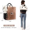 Laptop Backpack for Women, 15Inch Work Business Backpacks Purse With Large Capacity - 2 of 4