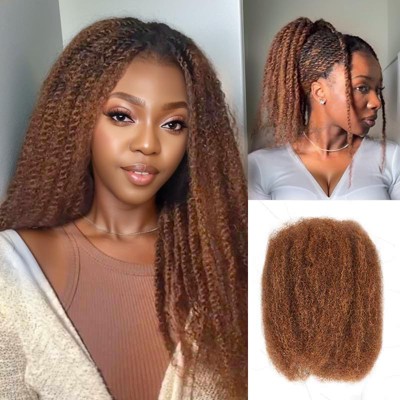 Jessie's Wig 8-18 Inch 50g Afro Kinky For Women Thin Hair Afro Kinky #30 1Pc/Pack