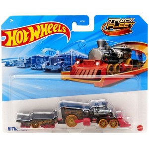 Hot Wheels Track Fleet Nitro Rail – 1:64 Scale Die-Cast Vehicle, Collectible Truck for Kids and Collectors, Compatible with Hot Wheels Tracks - 1 of 1
