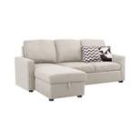 William Storage Sofa Bed Sectional Sand - Abbyson Living