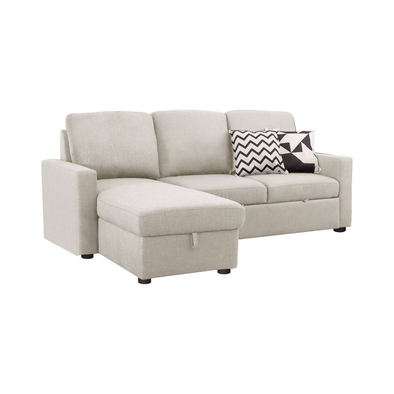 William Storage Sofa Bed Sectional Sand - Abbyson Living, 1 of 13