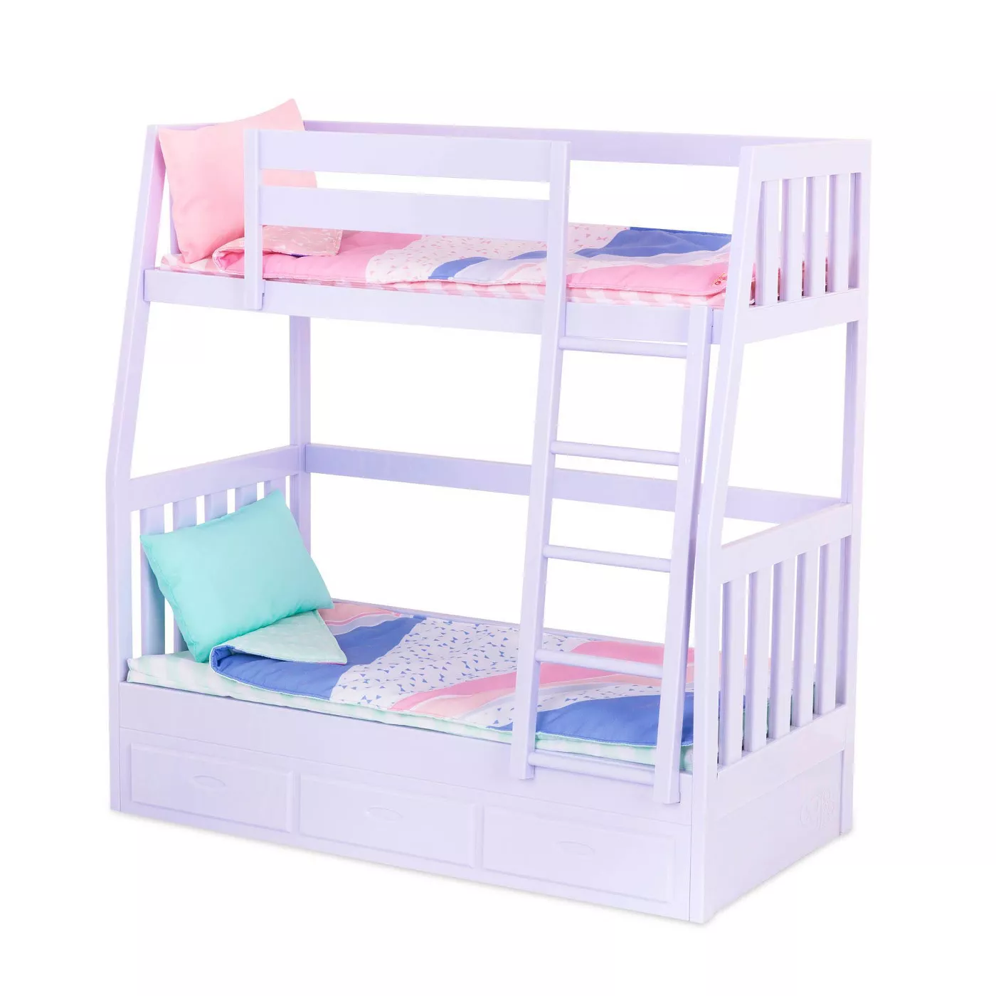 Our Generation Bunk Beds for 18" Dolls - Lilac Dream Bunks - image 1 of 5