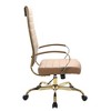 LeisureMod Benmar High-Back Leather Office Chair with Swivel, Tilt, and Adjustable Height - 4 of 4