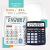 CATIGA 8-Digit & 12-Digit Desktop Calculator, Large LCD, Sensitive Buttons, Dual Solar Power, Standard Function for Office, Home, School - 2 of 4