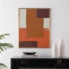 Java Compilation - 24" X 30" - Salmon/Golden Brown - Framed Wall Art - WLA2022 - Safavieh - 2 of 4