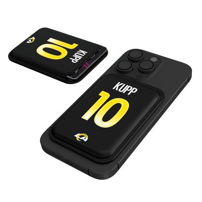 Keyscaper NFL Los Angeles Rams Players Game Tactic Black Magnetic Credit Card Wallet