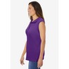 Woman Within Sleeveless Polo Tunic - 4 of 4