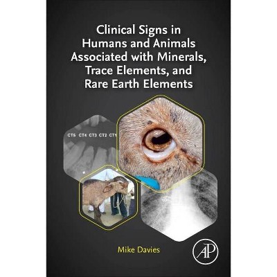 Clinical Signs in Humans and Animals Associated with Minerals, Trace Elements and Rare Earth Elements - by  Mike Davies (Paperback)