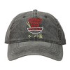 Naruto Shippuden Ichiraku Ramen Shop Adult Black Pigment Dye Wash Baseball Cap - 3 of 4