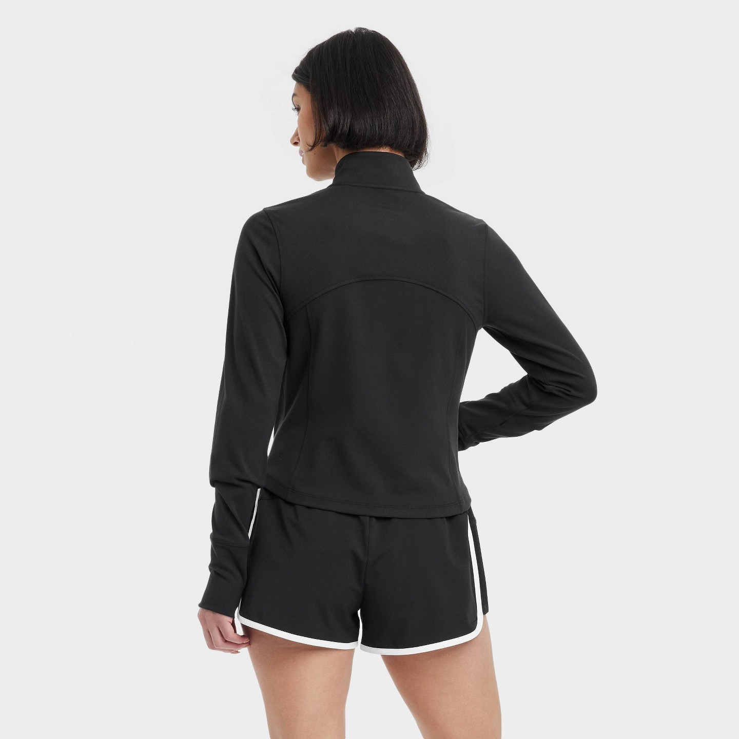 Женская куртка All In Motion Dynamic Flex Full Zip, цвет: Чёрный — фото 2
