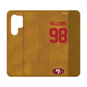NFL San Francisco 49ers Players Game Tactic Folio Cell Phone Case for Samsung Galaxy - 1 of 4