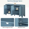 NicBex Buffet Cabinet with Distressed Finish and Adjustable Shelves,Modern Sideboard Cabinet with Storage,Storage Cabinet for Living Room - 4 of 4