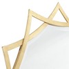 Uttermost Sola Sonnet Sunburst Vanity Decorative Accent Wall Mirror Modern Beveled Gold Iron Frame 34" Wide for Bathroom Bedroom Living Room Entryway - 3 of 4