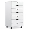 MAYEERTY File Cabinet - 5-Drawer Mobile Storage with Wheels - 4 of 4