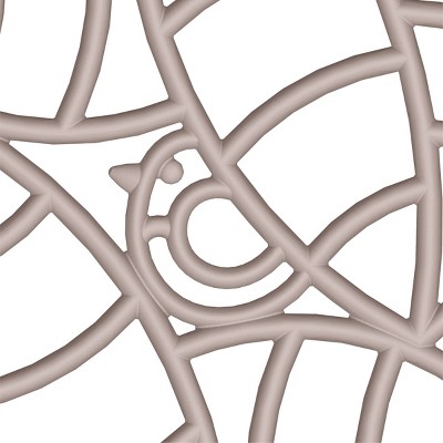 Gray Resin Square Outdoor Coffee Table