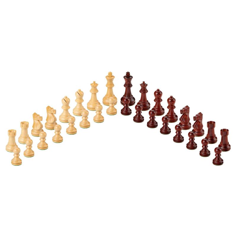 Bobby Fischer  Ultimate Chess Pieces, Redwood and Boxwood,  3.75 Inch King, 5 of 8