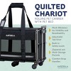 Airline Compliant Quilited Pet Carrier With Wheels - 4 of 4