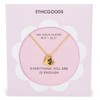 Gold Plated Heart Pendant Necklace | ETHICGOODS - 2 of 2