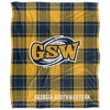 Georgia Southwestern State University Campus Plaid Spirit Silky Touch Super Soft Throw Blanket 50x60 - 2 of 4