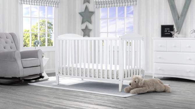 Delta Children Taylor 4-in-1 Convertible Baby Crib, 2 of 9, play video