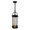 CWI Lighting,Greenwood LED Outdoor Black Pendant - 4 of 4