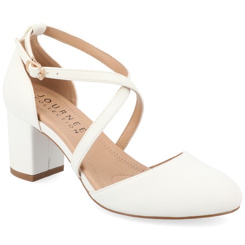 White best sale pumps target