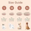 Donut Dog Bed,Brown Cat Bed Washable,Round Dog Donut Bed Washable-Maison Boucle - 3 of 4