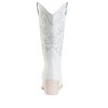 IUV Cowboy Boots For Women Pointy Toe Women's Western Boots Cowgirl Boots Brown/White - 4 of 4