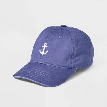 Men's Grateful Dead Cotton Baseball Hat - Navy Blue : Target