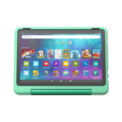 All-new  Fire HD 10 Kids Pro tablet- 2023, ages 6-12 | Bright 10.1  HD screen | Slim case for older kids, ad-free content, parental controls