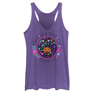 Women's Encanto Mirabel The Magic of Family Circle Racerback Tank Top - 1 of 4