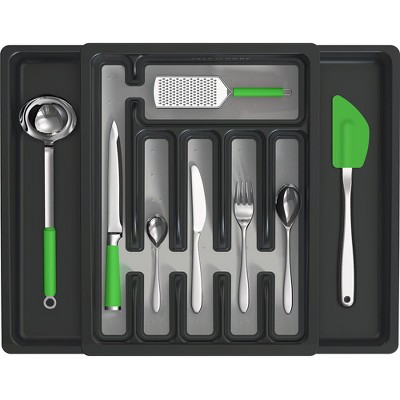  OXO Good Grips Kitchen Drawer, Expandable Long Tool Organizer,  White: Home & Kitchen