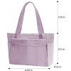 Generic Tote Bag for Women Shoulder Bag Work Bags with Zipper Lightweight Handbags - 2 of 4