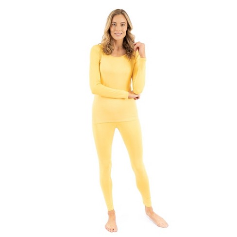 Women's Boho Solid Color Thermal Pajamas – Leveret Clothing