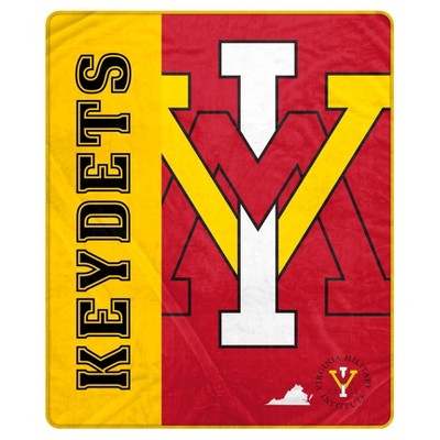 NCAA VMI Keydets Ultra Soft Tailgate Throw Blanket