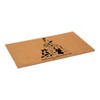 HomeRoots 24" X 36" Brown And Black Christmas Outdoor Coir Door Mat - 4 of 4