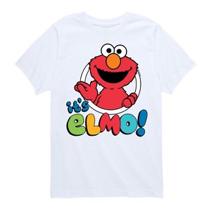 Boys' - Sesame Street - Its Elmo Short Sleeve Graphic T-Shirt - 1 of 4