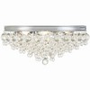 Crystorama Lighting Calypso 6 - Light Flush Mount in  Polished Chrome - 4 of 4