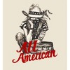 All American Cowgirl Adult Crew Neck Short Sleeve Tee - 2 of 2