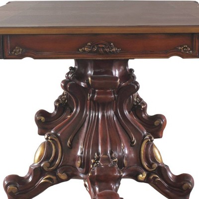 Reclaimed Wood Transitional Extendable Dining Table in Cherry Oak